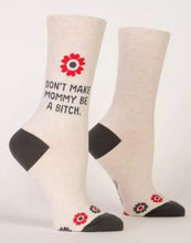 Load image into Gallery viewer, Women&#39;s Crew Socks - Don&#39;t Make Mommy
