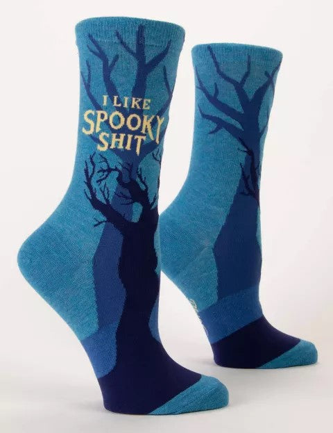 Men's Crew Socks - I Like Spooky Shit