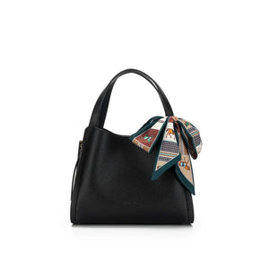 Astrid Black 2 Piece Handbag 