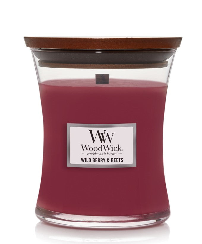 Woodwick Medium Candle Wild Berry & Beet