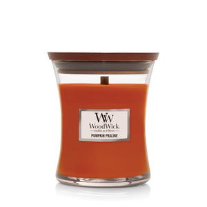 Woodwick Medium Candle Pumpkin Praline Jar