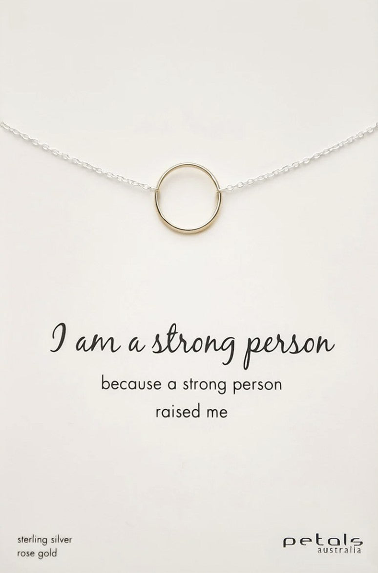 I Am Strong - Rose Gold