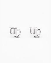 Load image into Gallery viewer, Sterling Silver Zodiac Earring - Virgo [sty:virgo]
