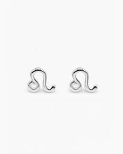 Load image into Gallery viewer, Sterling Silver Zodiac Earring - Leo [sty:leo]
