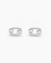 Load image into Gallery viewer, Sterling Silver Zodiac Earring - Cancer [sty:cancer]
