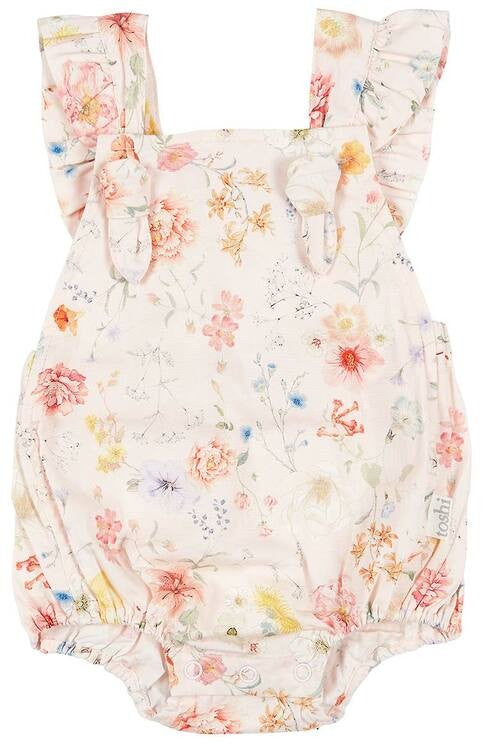 Blush Secret Garden Baby Romper [siz:00]