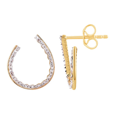 Earrings Diamond And Gold