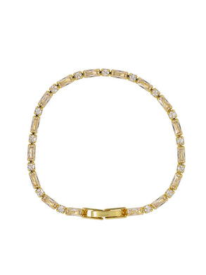 Gold Crystal Catherine Bracelet 