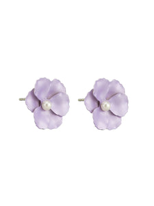 Tiger Tree Mauve Cherry Blossom Studs