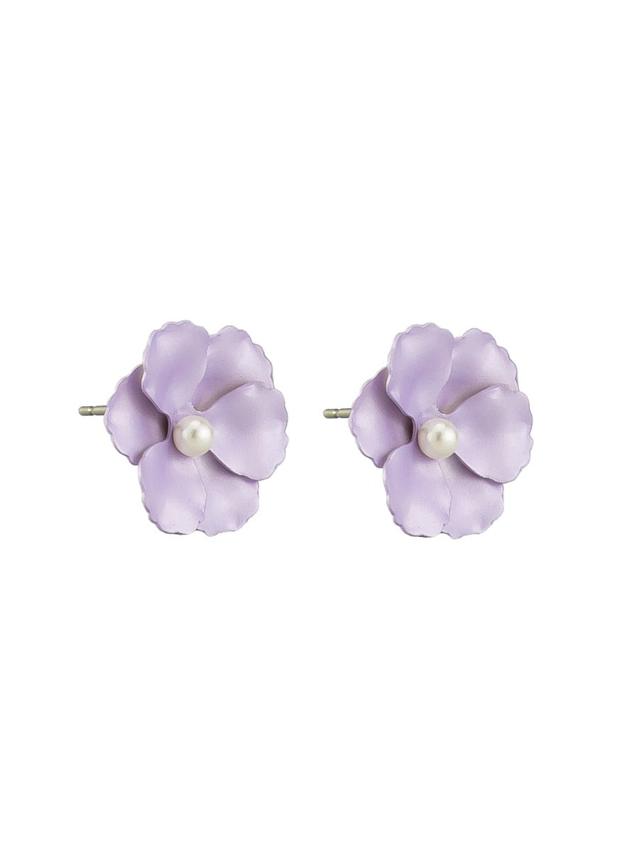 Tiger Tree Mauve Cherry Blossom Studs