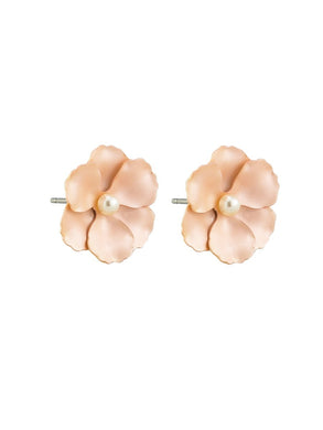 Tiger Tree Peach Cherry Blossom Studs