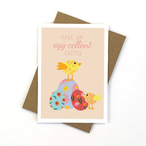 Egg-cellent Chickens Card