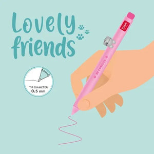 Legami Lovely Friends Gel Pen Kitty
