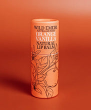 Load image into Gallery viewer, Wild Emery Lip Balm Orange Vanilla

