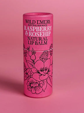Wild Emery Lip Balm Raspberry & Rosehip