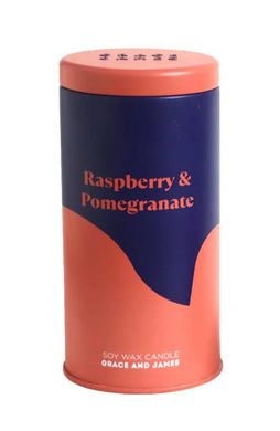 Grace & James - Raspberry & Pomegranate Candle
