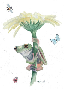 Card - Lola Tree Frog