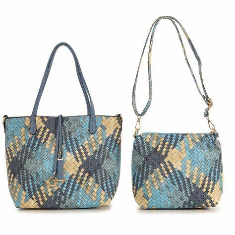 Gig Reversible Tote [col:blue]