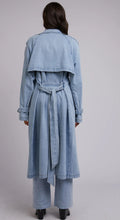 Load image into Gallery viewer, Rio Trench Coat Light Blue [siz:22]
