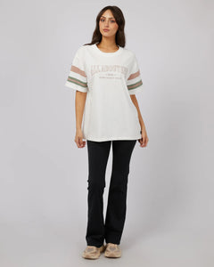 Boston Panel Tee White [siz:22]