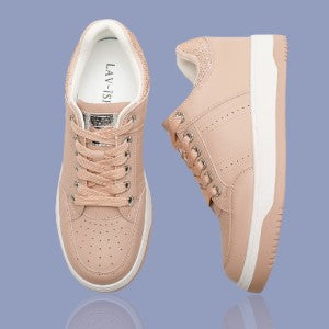 Blush Leather Runners [siz:37]