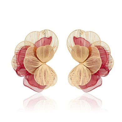 Earrings Flora [col:pink]