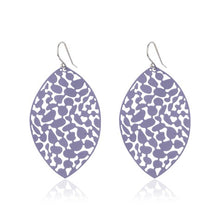 Load image into Gallery viewer, Earring Lily Leaf [col:mauve]
