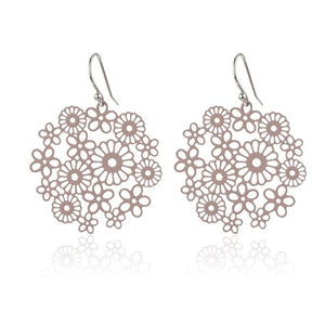 Earrings Lily Daisy [col:mauve]