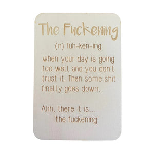 Keep Cards - The F**kening 