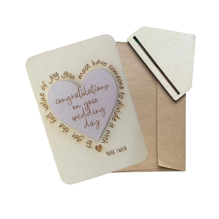 Greeting Cards - Congratulations On Your Wedding Day 