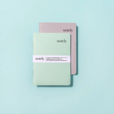 Notely - Spearmint & Grey A6