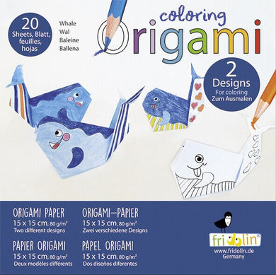 Art Origami Whale 