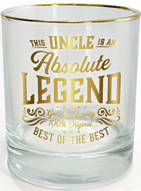 Legend Glass Tumbler Uncle