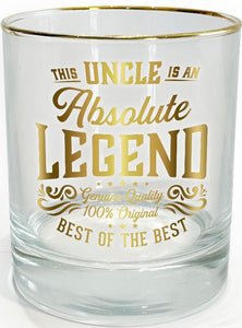 Legend Glass Tumbler Uncle