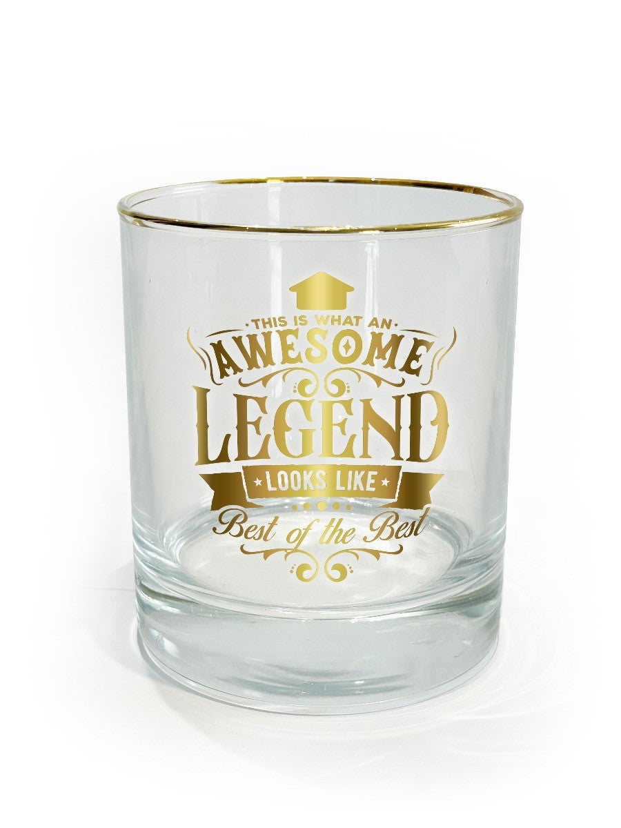 Legend Glass Tumbler Awesome