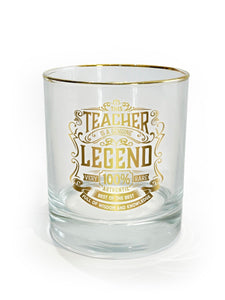 Legend Glass Tumbler Teacher