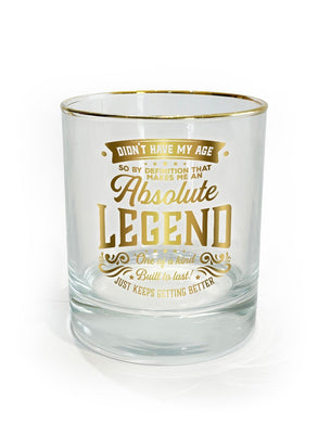 Legend Glass Tumber My Age