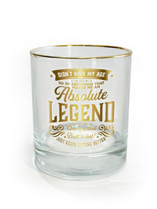 Legend Glass Tumber My Age