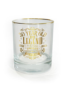 Legend Glass Tumbler 30