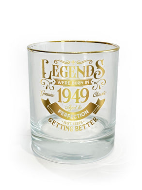 Legend Glass Tumbler 1949