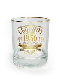 Legend Glass Tumbler 1956