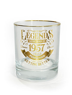 Legend Glass Tumbler 1957