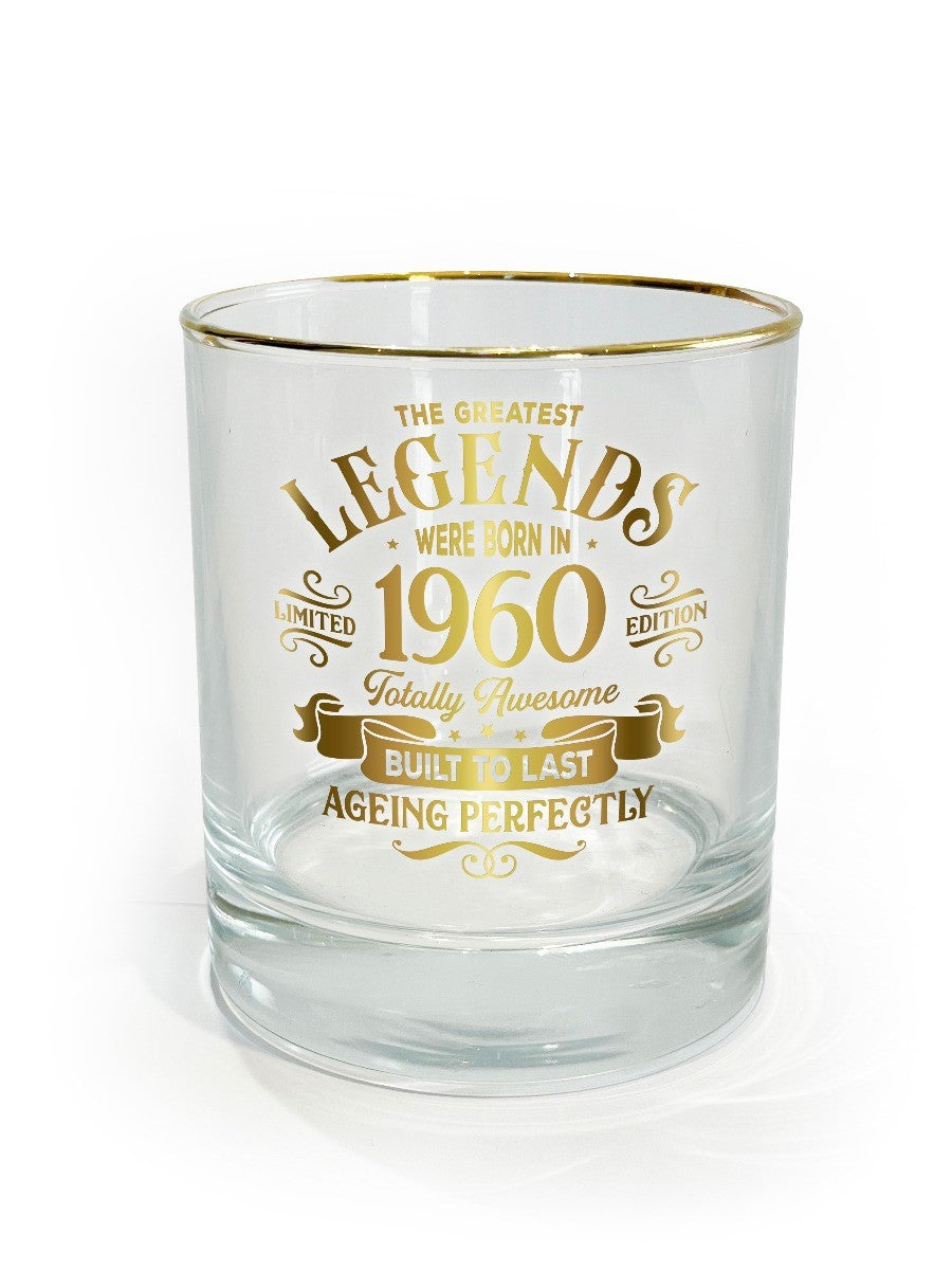 Legend Glass Tumbler 1960