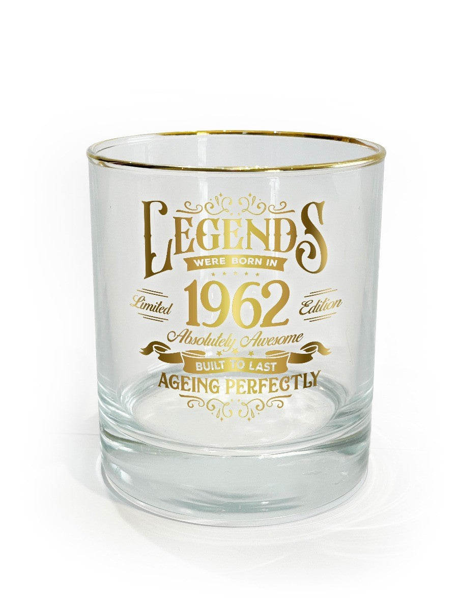 Legend Glass Tumbler 1962