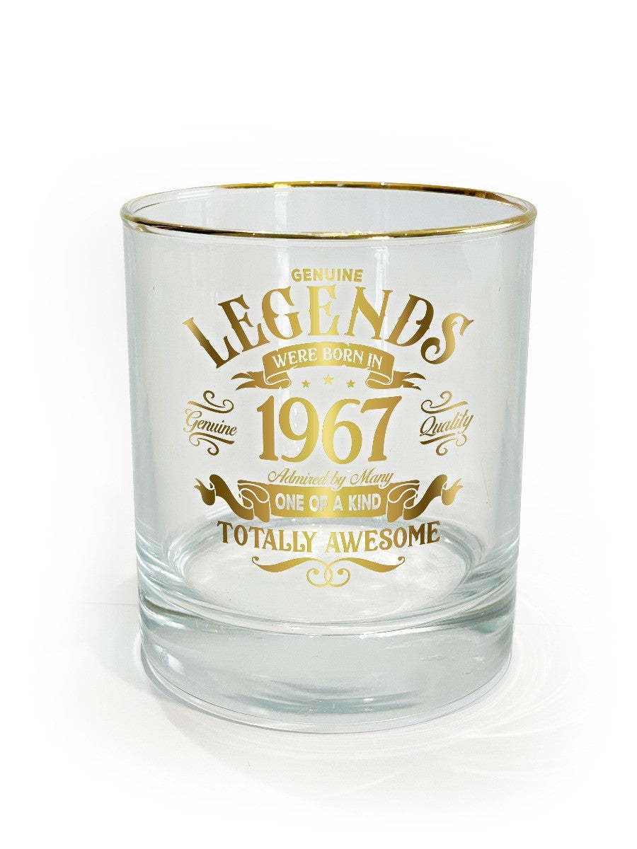 Legend Glass Tumbler 1967