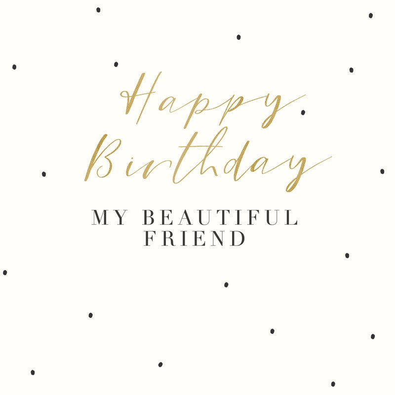 Card- Birthday- My Beautiful Friend