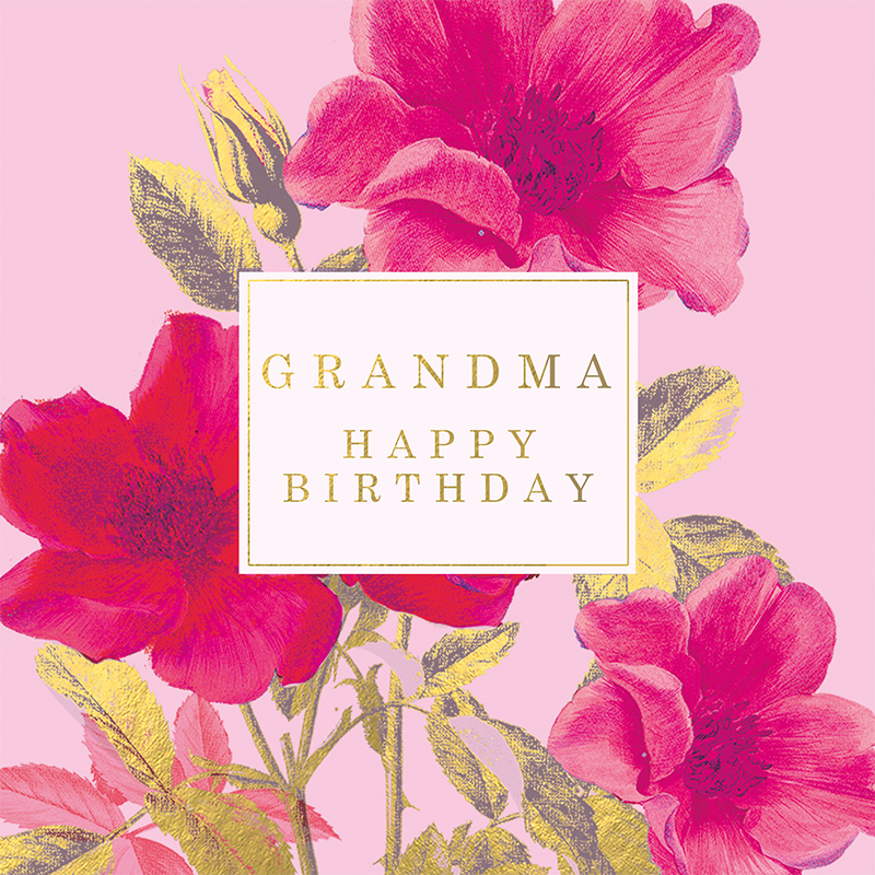 Card - Grandma Happy Birthday