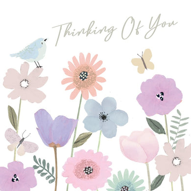 Card - Thinking Of You Flowers