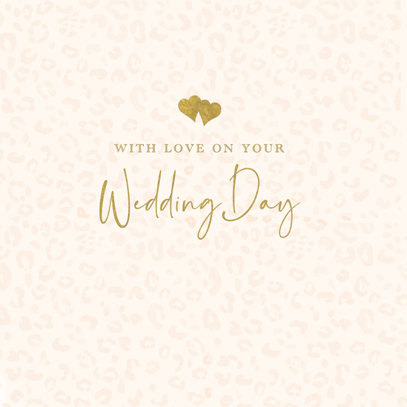 Card-with Love On Your Wedding Day