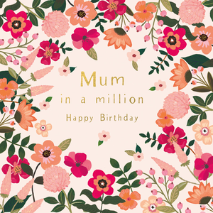 Card-happy Birthday-mum In A Million